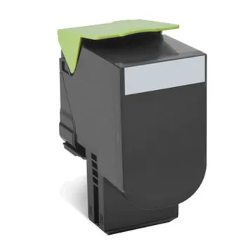 Tóner Lexmark 70C80K0 - Negro - Programa de Retorno - 70C80K0