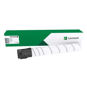Tóner Lexmark 76C00K0 - Negro - 76C00K0