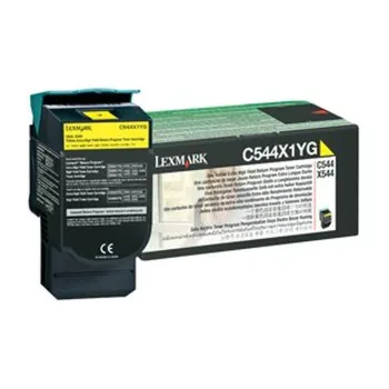 Tóner Lexmark C544X1YG - Amarillo - 4,000 Páginas - Programa Retorno - C544X1YG