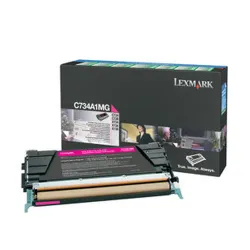 Tóner Lexmark C734A1MG - Magenta - Programa de Retorno - C734A1MG Tóner Lexmark C734A1MG - Magenta - Programa de Retorno - C734A1MG