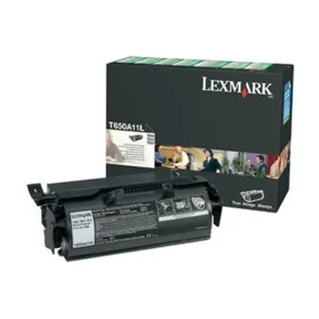 Tóner Lexmark T650A11L - Negro - Programa Retorno - T650A11L