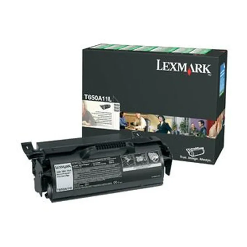 Tóner Lexmark T650A11L - Negro - Programa Retorno - T650A11L