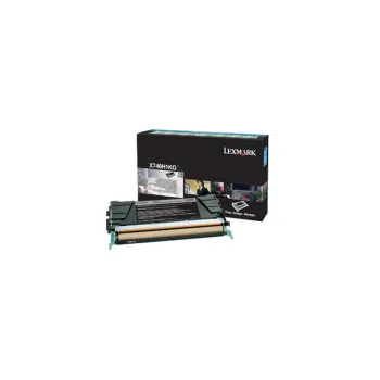 Tóner Lexmark X746H1KG - Negro - 12,000 Páginas - Programa Retorno - X746H1KG
