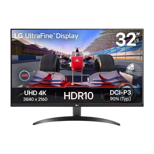 Monitor LG 32UR500K-B - 31.5" - 4K UHD - HDMI - DisplayPort - 32UR500K-B