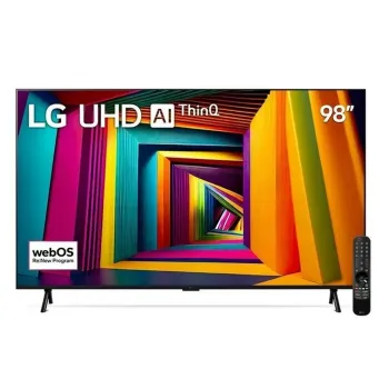 Televisión LG 98 Pulgadas UHD AI UT90, Smart TV 4K 2025, con Procesador Inteligente, webOS, Compatibilidad con Asistentes de Voz, Wi-Fi y Experiencia Cinematográfica - 98UT9050PSA
