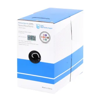 Bobina LinkedPro PROCAT5ELITE - Cat5e - 305m - 24AWG - Gris - PRO-CAT-5E-LITE