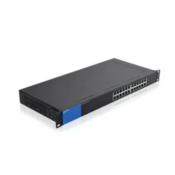 Switch Linksys LGS124P - 24 Puertos - Gigabit - PoE+ - No Gestionado - LGS124P Switch Linksys LGS124P - 24 Puertos - Gigabit - PoE+ - No Gestionado - LGS124P
