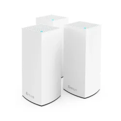 Router Linksys Atlas 6 - 2.4/5GHz - 574/2402 Mbps - 3x RJ-45 - 3 Piezas - MX2003
