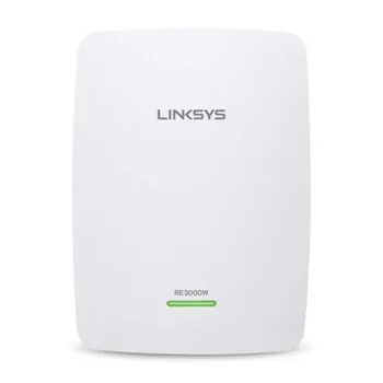 Extensor de Rango Linksys - 2,4 GHz - 300 Mbit/s - 1x RJ-45 - RE3000W