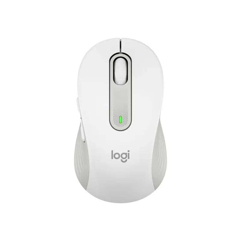 Mouse Logitech M650 Medium - Inalámbrico - USB - 5 Botones - Blanco - 910-006252