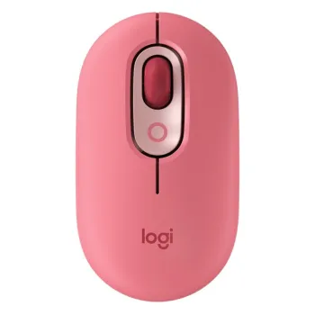 Mouse Logitech POP - Inalámbrico - USB - 4 Botones - Heartbreaker - 910-006551