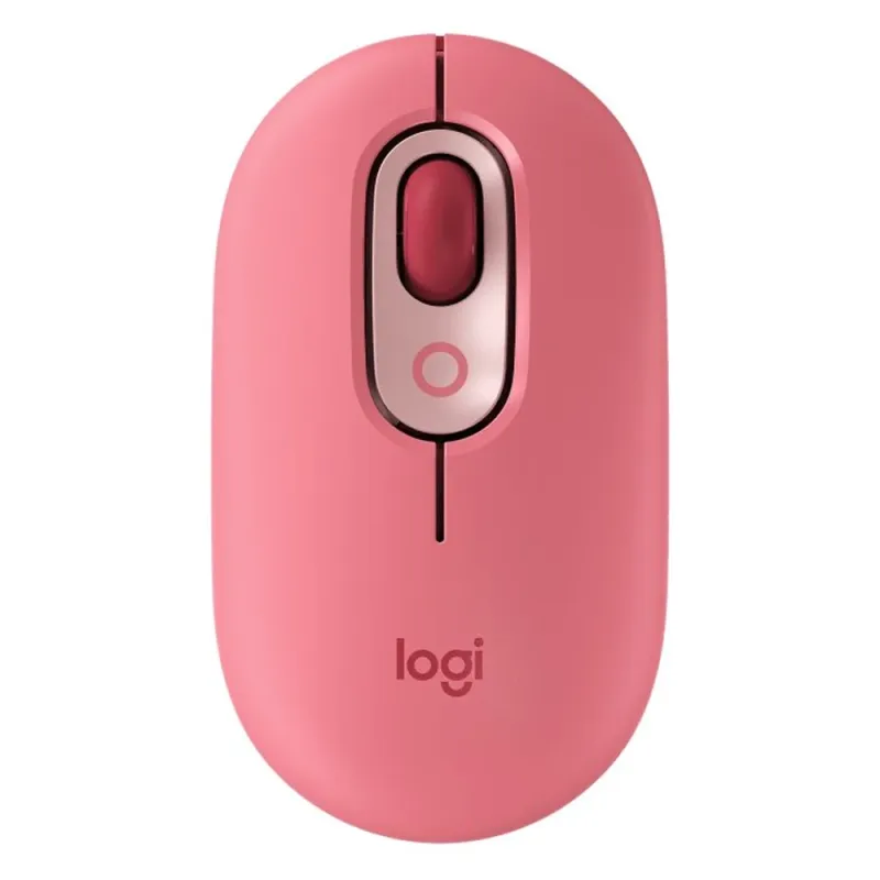 Mouse Logitech POP - Inalámbrico - USB - 4 Botones - Heartbreaker - 910-006551