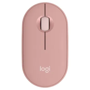 Mouse Logitech Pebble 2 M350S - Inalámbrico - Rosa - 910-007048
