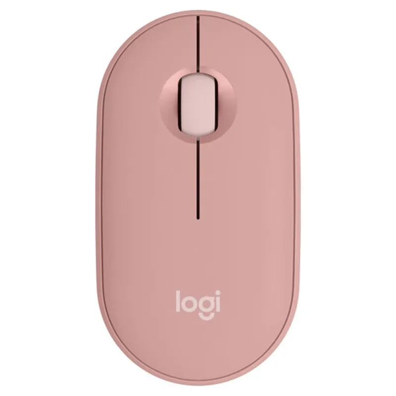 Mouse Logitech Pebble 2 M350S - Inalámbrico - Rosa - 910-007048