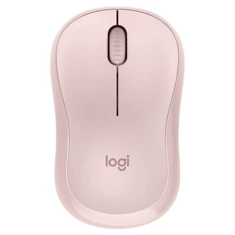 Mouse Logitech M240 - Inalámbrico - Bluetooth - Rosa - 910-007117