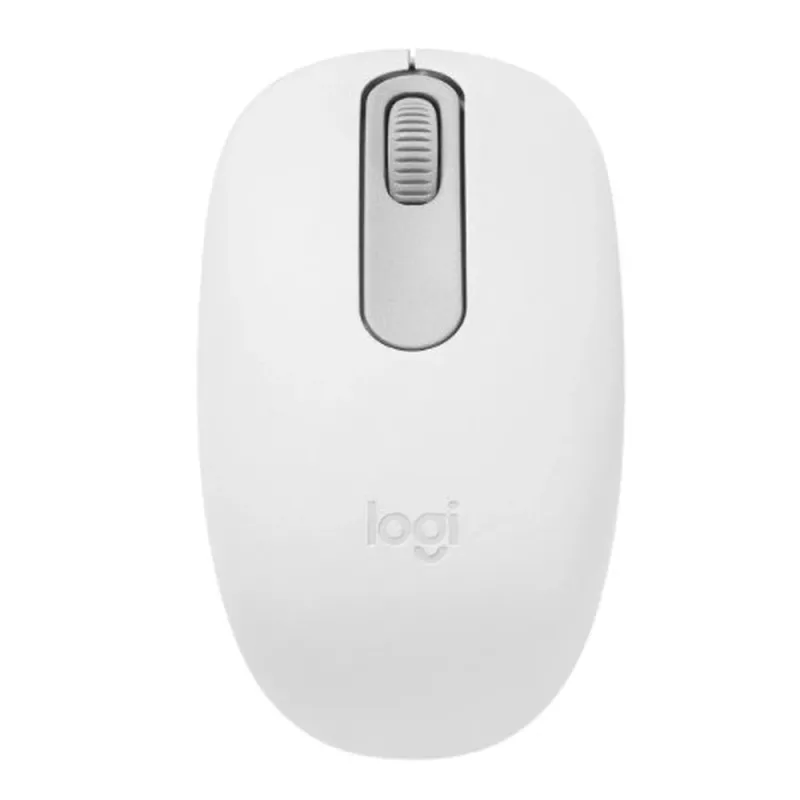Mouse Logitech M196 - Inalámbrico - Bluetooth - Blanco - 910-007457