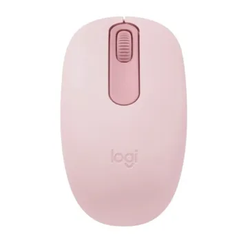 Mouse Logitech M196 - Inalámbrico - Bluetooth - Rosa - 910-007458