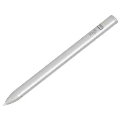 Pluma Logitech Crayon - USB-C - Plata con Blanco - 914-000070