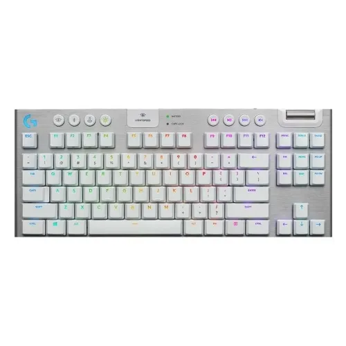 Teclado Gamer Logitech G915 TKL - Inalámbrico - Multimedia - RGB - 920-009660