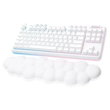 Teclado Gamer Logitech G715 - Inalámbrico - Inglés - Multimedia - LED - Blanco - 920-010453