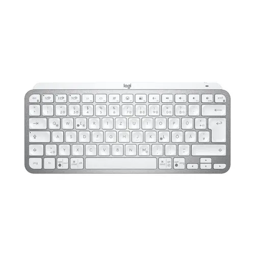 Teclado Logitech MX Keys Mini - Inalámbrico - Blanco - 920-010477