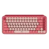 Teclado Logitech POP Keys - Inalámbrico - Bluetooth / USB - Rosa Coral - 920-010715