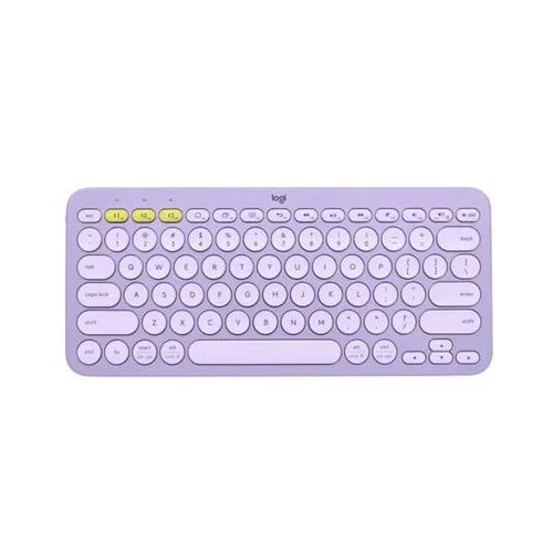 Teclado Logitech K380 - Inalámbrico - Bluetooth - Lavanda - 920-011150