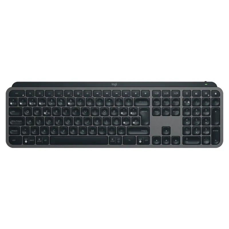 Teclado Logitech Mx Keys S - Inalámbrico - Bluetooth - Español - 920-011561