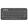 Teclado Logitech PEBBLE KEYS 2 K380S - Inalámbrico - Bluetooth - Grafito - 920-011783