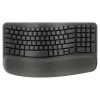 Teclado Logitech WAVE KEYS - Inalámbrico - USB - Negro - 920-012278