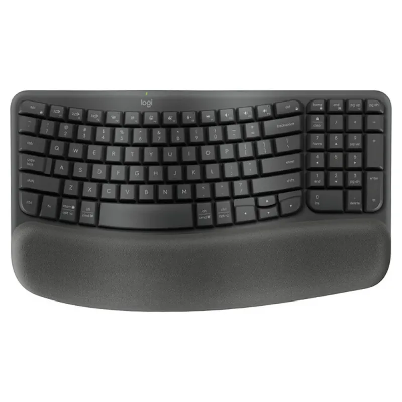 Teclado Logitech WAVE KEYS - Inalámbrico - USB - Negro - 920-012278