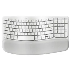 Teclado Logitech Wave Keys - Inalambrico - USB - Blanco - 920-012279 Teclado Logitech Wave Keys - Inalambrico - USB - Blanco - 920-012279