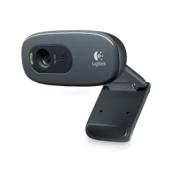 Cámara Web Logitech C270 - 3 mpx - HD - Micrófono - Negro - 960-000947