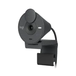 Cámara Web Logitech Brio 300 - 1080P - Micrófono - USB-C - Grafito - 960-001413 Cámara Web Logitech Brio 300 - 1080P - Micrófono - USB-C - Grafito - 960-001413