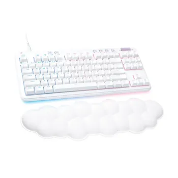 Teclado Gamer Logitech G713 Linear - Alámbrico - Inglés - Blanco - RGB - 920-010670