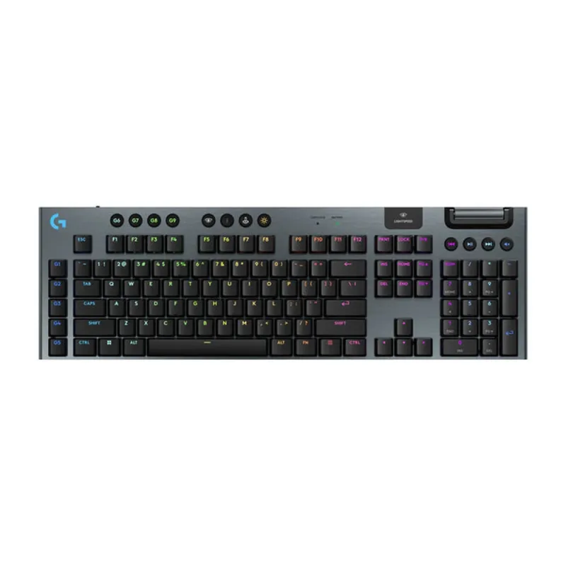 Teclado Gamer Logitech G915 X LIGHTSPEED - Inalámbrico - Inglés - Negro - RGB - 920-012670