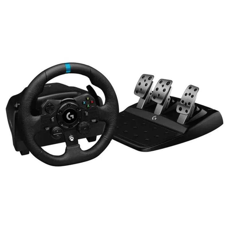 Simulador de Conducción Logitech G923 TrueForce - USB - Xbox One/Series/PC - 941-000156
