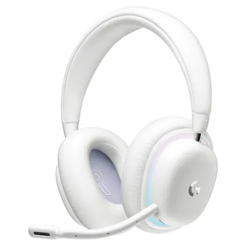 Diadema Gamer Logitech G735 - Alámbrico/Inalámbrico - Micrófono - Blanco - 981-001082