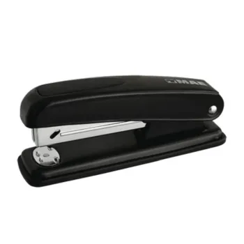 Engrapadora MAE - Metalica - Tira Completa - Negra - EMT-20