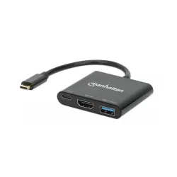 Convertidor de Vídeo Manhattan 130622 - USB-C a HDMI / USB 3.2 / USB-C - 130622 Convertidor de Vídeo Manhattan 130622 - USB-C a HDMI / USB 3.2 / USB-C - 130622
