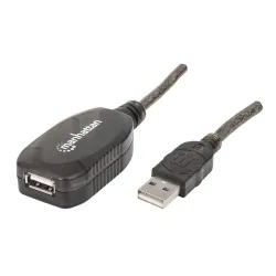 Extensión USB Manhattan 150958 - USB A - Macho a Hembra - 20M - 150958 Extensión USB Manhattan 150958 - USB A - Macho a Hembra - 20M - 150958