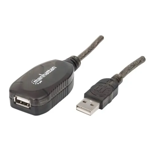 Extensión USB Manhattan 150958 - USB A - Macho a Hembra - 20M - 150958 Extensión USB Manhattan 150958 - USB A - Macho a Hembra - 20M - 150958