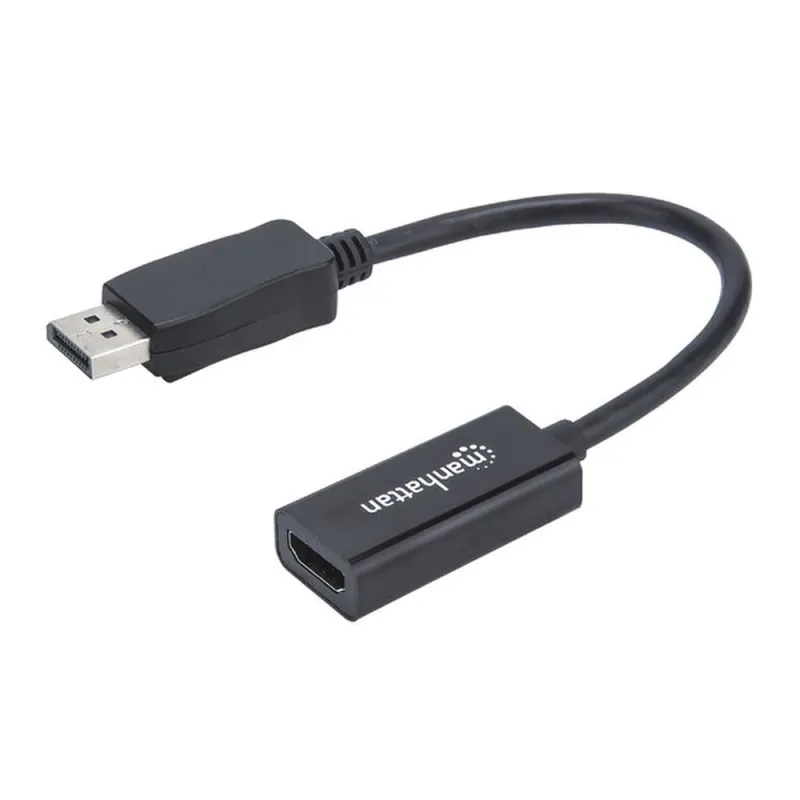 Adaptador de Video Manhattan - DisplayPort a HDMI - 1920x1200 - 15 cm - 151634