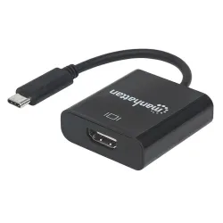 Adaptador Manhattan - USB-C a HDMI - 3840 x 2160 - 30Hz - 151788 Adaptador Manhattan - USB-C a HDMI - 3840 x 2160 - 30Hz - 151788