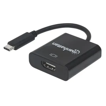 Adaptador Manhattan - USB-C a HDMI - 3840 x 2160 - 30Hz - 151788