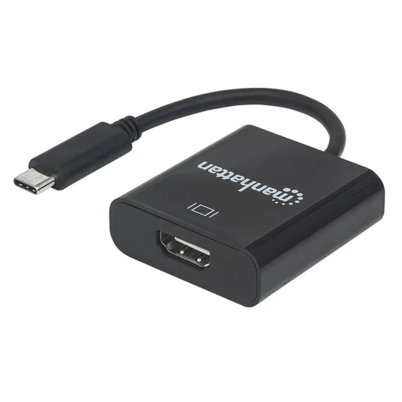 Adaptador Manhattan - USB-C a HDMI - 3840 x 2160 - 30Hz - 151788