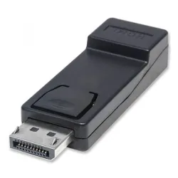 Adaptador Manhattan - DisplayPort Macho a HDMI Hembra - 151993 Adaptador Manhattan - DisplayPort Macho a HDMI Hembra - 151993