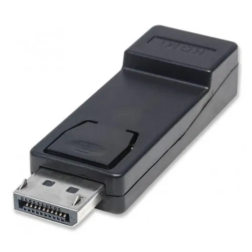Adaptador Manhattan - DisplayPort Macho a HDMI Hembra - 151993 Adaptador Manhattan - DisplayPort Macho a HDMI Hembra - 151993