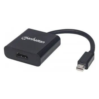 Adaptador Manhattan 152570 - Mini-DisplayPort a HDMI - Negro - 152570