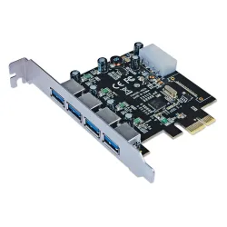Tarjeta de Expansión Manhattan - PCI-Express - 4x USB 3.0 - 152891 Tarjeta de Expansión Manhattan - PCI-Express - 4x USB 3.0 - 152891